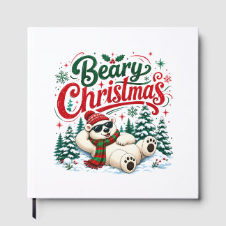 Kerstmis van de beer gastenboek