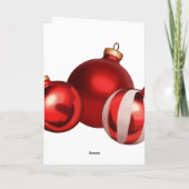 Kerstmis van de cocker-spaniël feestdagen kaart (Achterkant)