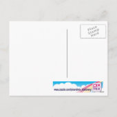 Kerstmis van de Cocktail van het Riet van het Feestdagenkaart (Achterkant)