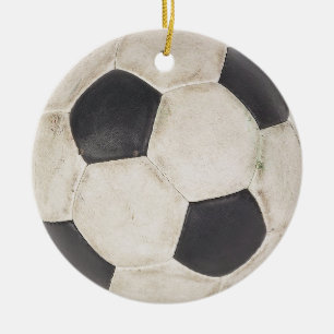 Kerstmis van de Gift van de Voetballers van het Keramisch Ornament