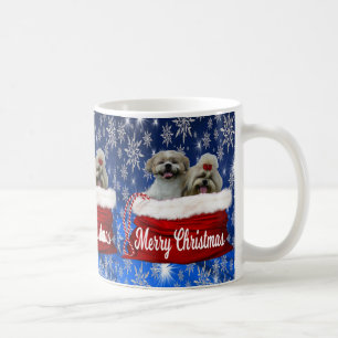 Kerstmis van de Mok van tzu van Shih