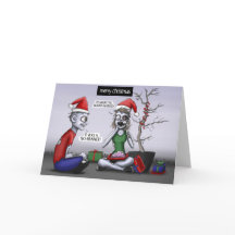 Kerstmis van de Zombie