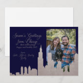 Kerstmis van Gorsky 2016 Feestdagenkaart (Voorkant / Achterkant)