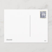 Kerstmis van het Glas in lood van de geboorte van Feestdagenkaart (Achterkant)