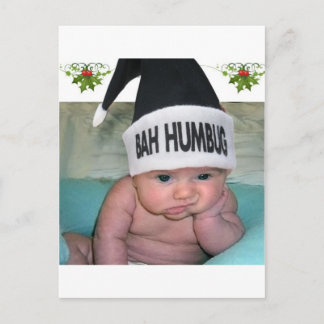 Kerstmis van Humbug van Bah zuigt!! Feestdagenkaart