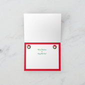 Kerstmis van Maryland Feestdagen Kaart (Binnen)