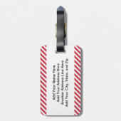 Kerstmis van Mooey Bagagelabel (Achterkant verticaal)