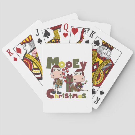 Kerstmis van Mooey Pokerkaarten (Achterkant)