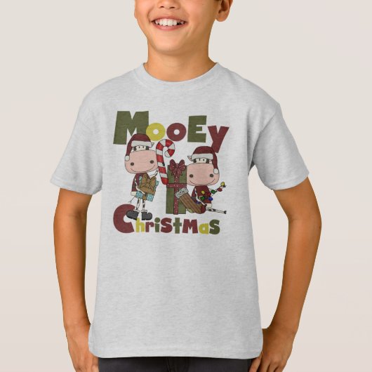 Kerstmis van Mooey T-shirt (Voorkant)
