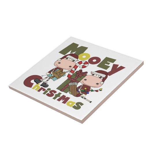 Kerstmis van Mooey Tegeltje (Zijkant)