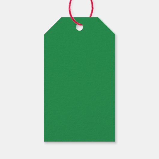 Kerstmis van North Pole Fun, op maat gemaakt Cadeaulabel (Achterkant)