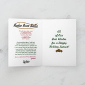 Kerstmis van Texas Feestdagen Kaart (Binnen)