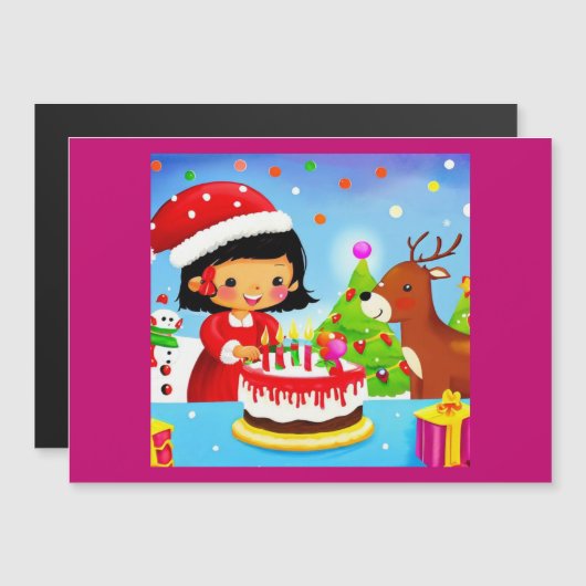 Kerstmis Verjaardag 7 (Voorkant / Achterkant)