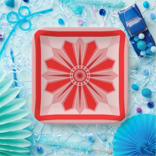 KERSTMIS, VERJAARDAG, FEESTBLOEMENKUNST PAPIEREN BORDJE (Feest)