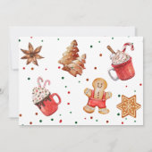 Kerstmis Verjaardagsfeest wat een leuke 2e Verjaar Kaart (Achterkant)