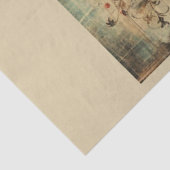 Kerstmis verleden ontwerp serie 21 tissuepapier (Detail)