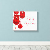 Kerstmis verpakt Canvas (Insitu (Houten vloer))