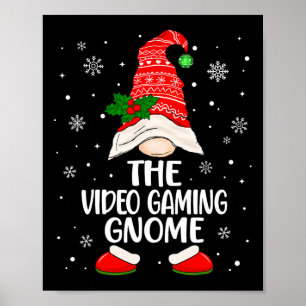 Kerstmis Videogame Kabouter Grappige Overeenkomsti Poster