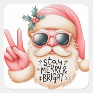 Kerstmis Vierkante Sticker