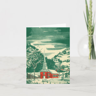 Kerstmis Vintage Bedankt