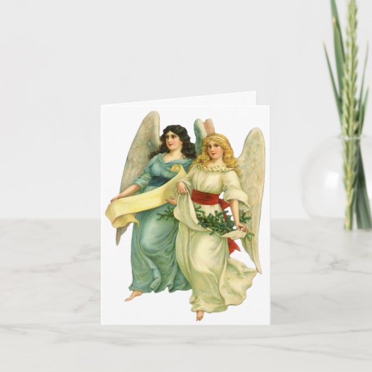 Kerstmis Vintage Bedankt (Voorkant)