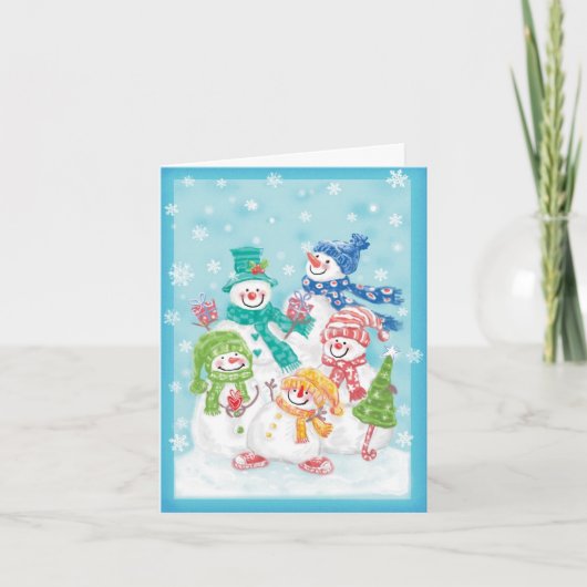 Kerstmis Vintage Bedankt (Voorkant)