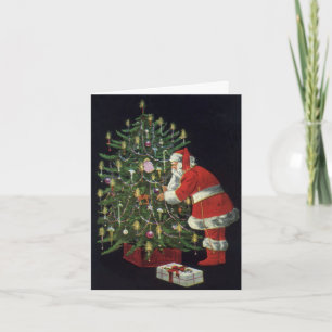 Kerstmis Vintage Bedankt
