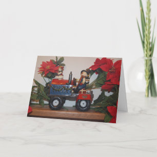 Kerstmis Vintage Feestdagen Kaart