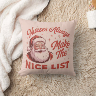 Kerstmis Vintage Kerstman Verpleegsters Maken de N Kussen