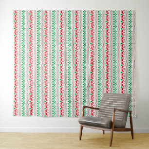Kerstmis, Vintage Kerstmis Wandkleed