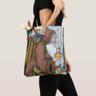 Kerstmis Vintage, Sinterklaas Speeltjes Klompen Sc Draagtas