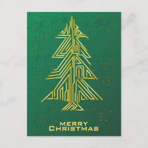Kerstmis voor geeks feestdagenkaart