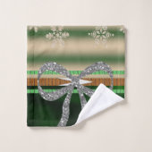 Kerstmis voor handdoeken (Wasdoekje)