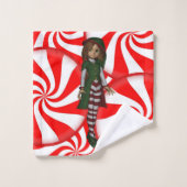 Kerstmis voor handdoeken (Wasdoekje)