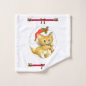 Kerstmis voor handdoeken (Wasdoekje)