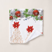 Kerstmis voor handdoeken (Wasdoekje)