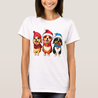Kerstmis voor honden t-shirt