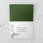 Kerstmis voor Manager Feestdagen Kaart (Binnen)