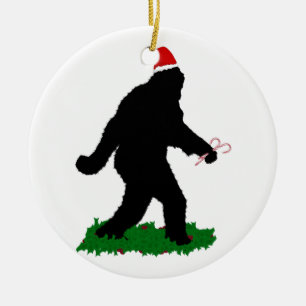Kerstmis voorbij, Squatchen voorbij Keramisch Ornament