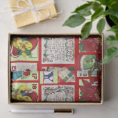 kerstmis voorbij tissue tissuepapier (Geschenk)