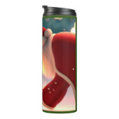 Kerstmis Vriendelijkheid 1 Thermosbeker (Geroteerd rechts)