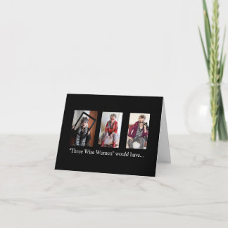 Kerstmis Wat Drie Wijze Vrouwen zouden hebben geda Kaart