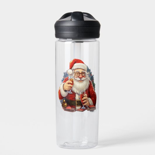 Kerstmis Waterfles (Voorkant)