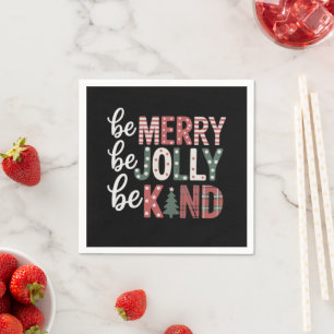 Kerstmis Wees Aardig Leraar Prettig Kerstfeest Bli Servet