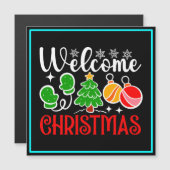 Kerstmis welkom (Voorkant / Achterkant)