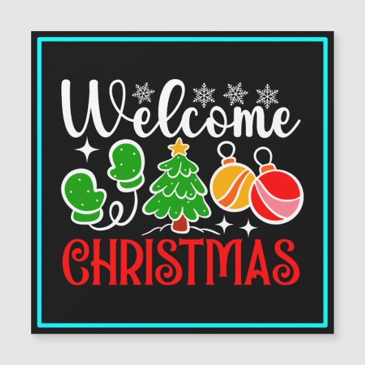 Kerstmis welkom (Voorkant)