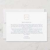 Kerstmis Winter Bos Blauw Niet Foto Bedrijf Feestdagenkaart (Achterkant)