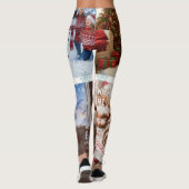 Kerstmis & Winter Collage Leggings (Achterkant)