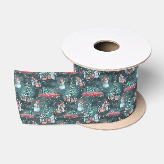 Kerstmis Winter Knus Lint (Spoel)