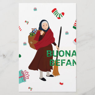Kerstmis Witch buona Befana